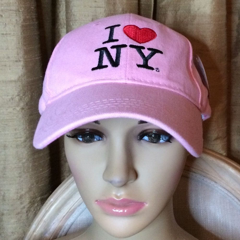Send Love to NYC w/This Pink I ❤️ NY Baseball Cap